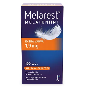 Melarest Extra Vahva 1,9 mg tai Tripla 90/100/60 tabl.