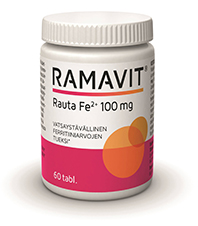 Ramavit Rauta 100 mg 60 tabl. 